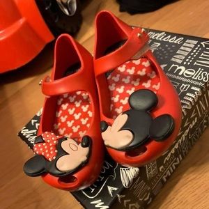 Mini Melissa Minnie & Mickey Shoes
